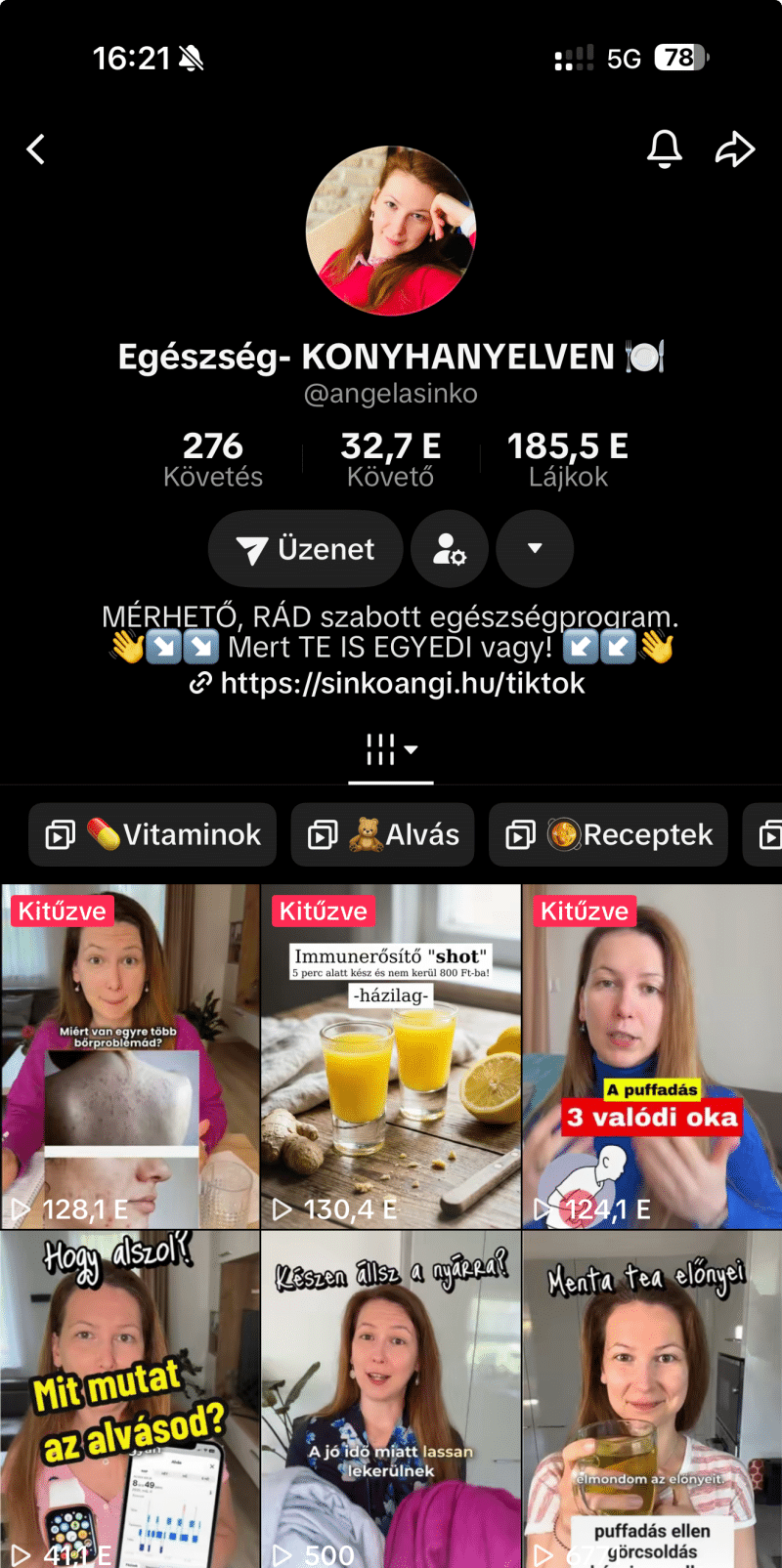 tiktok követők
